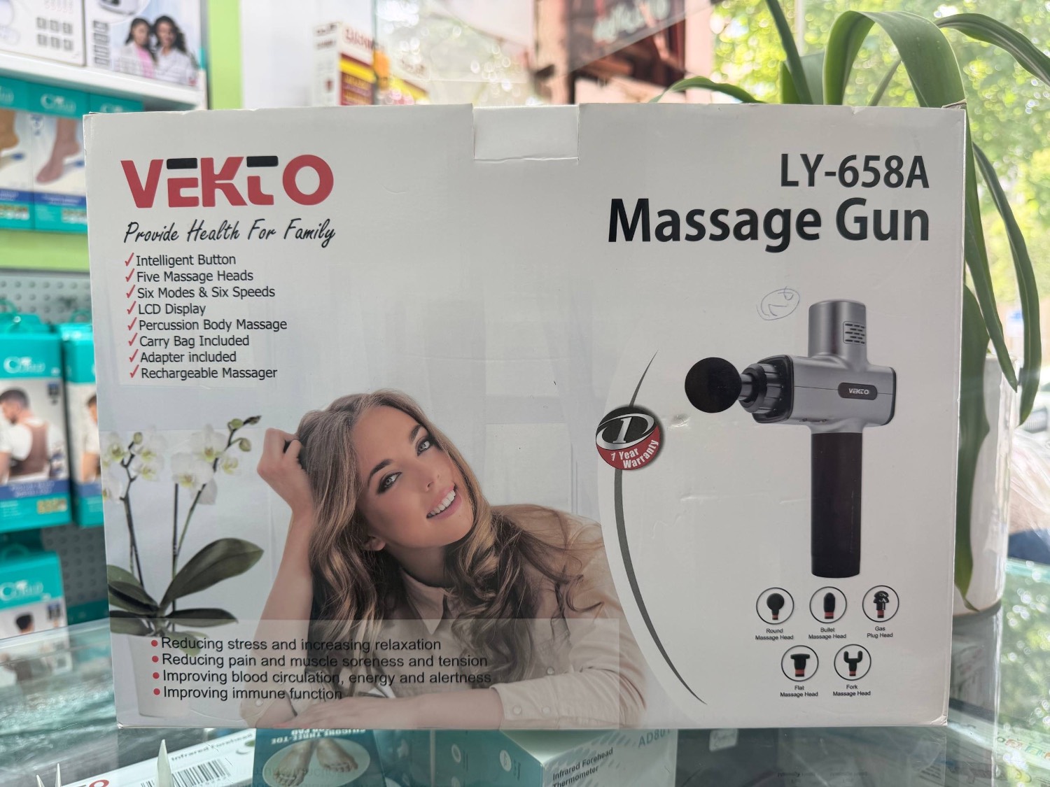 ماساژور تفنگی وکتو مدل LY-658A